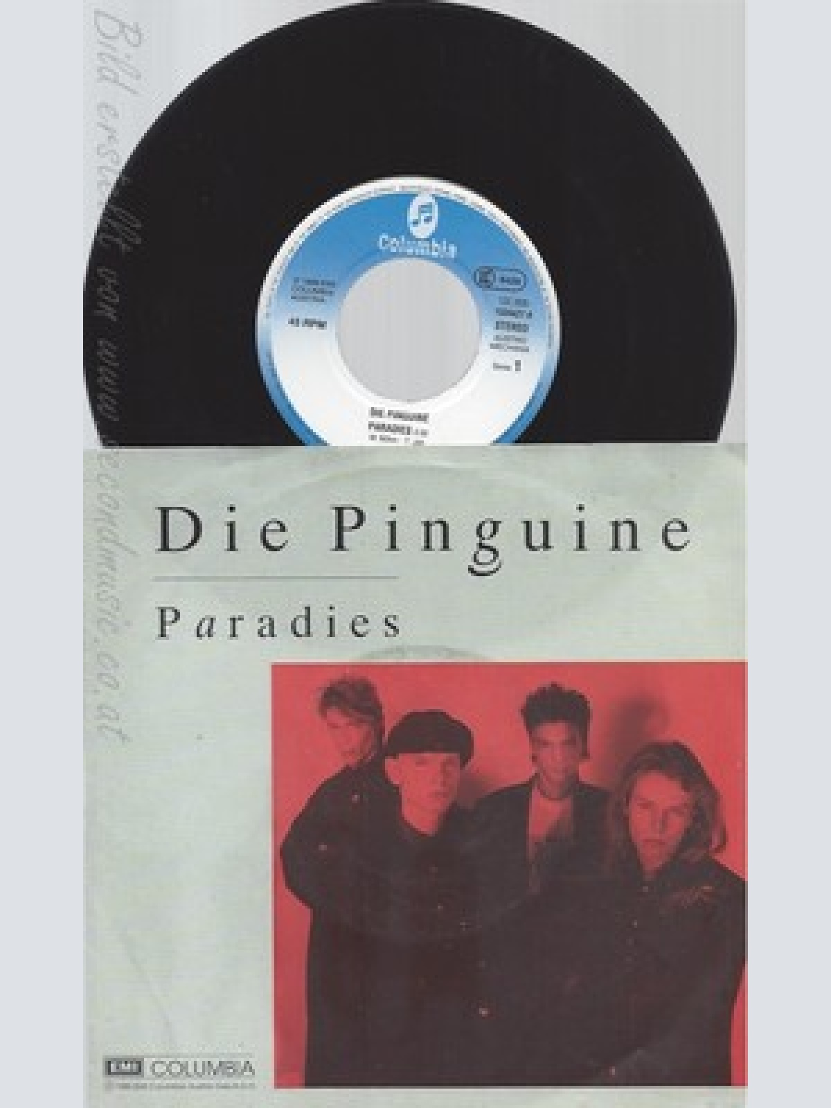7"DIE PINGUINE--PARADIES--AUSTRO MECHANA