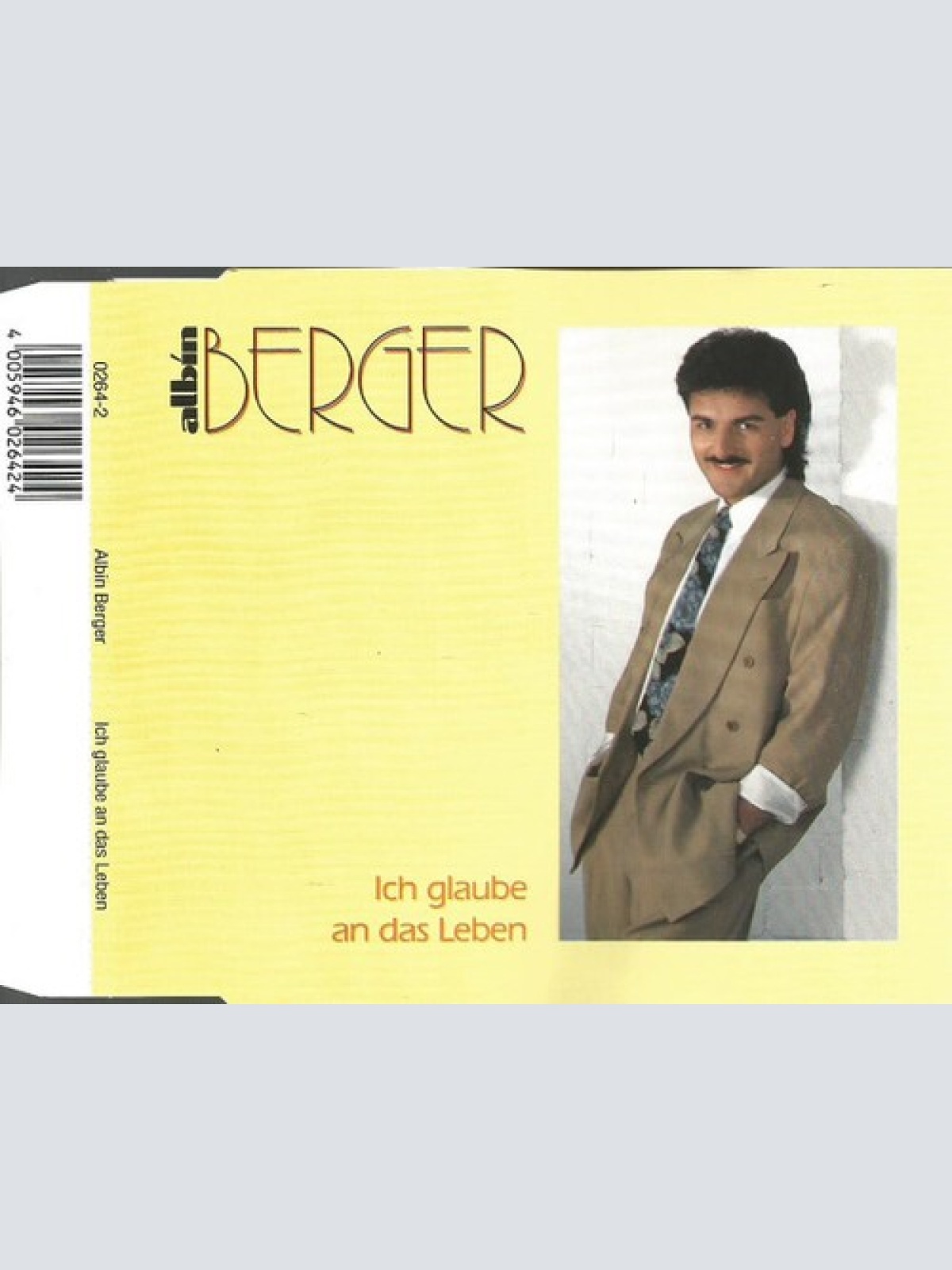 CD, Maxi Albin Berger - Ich Glaube An Das Leben