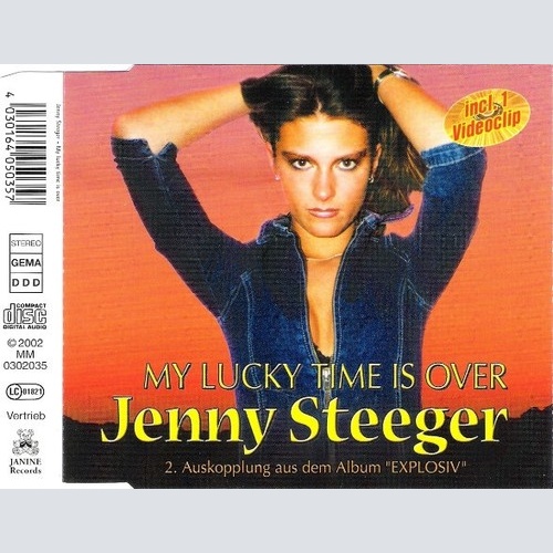 CD, Maxi, Enh Jenny Steeger - My Lucky Time Is Over