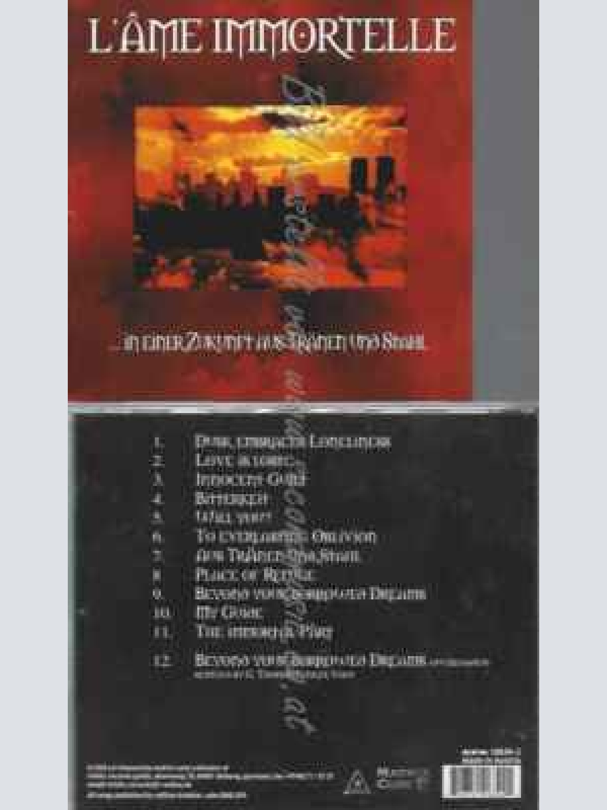 CD--L'ÂME IMMORTELLE | --IN EINER ZUKUNFT AUS TRÄNEN UND STAHL