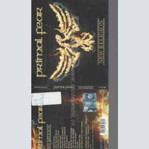 CD--PRIMAL FEAR | --NEW RELIGION