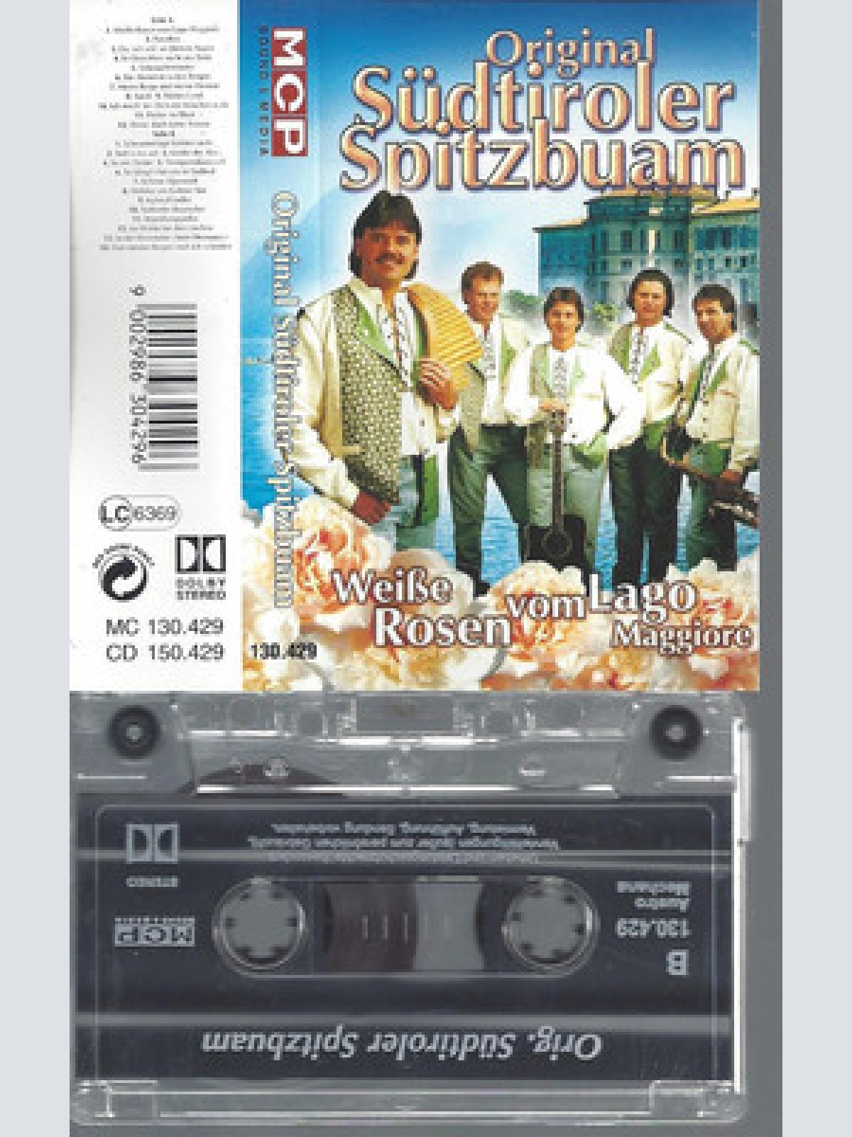 MC--ORIGINAL SÜDTIROLER SPITZBUAM--WEISSE ROSEN VOM LAGO MAGGIORE