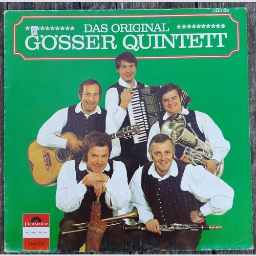 LP, Album Orig. Gösser Quintett - Das Original Gösser Quintett