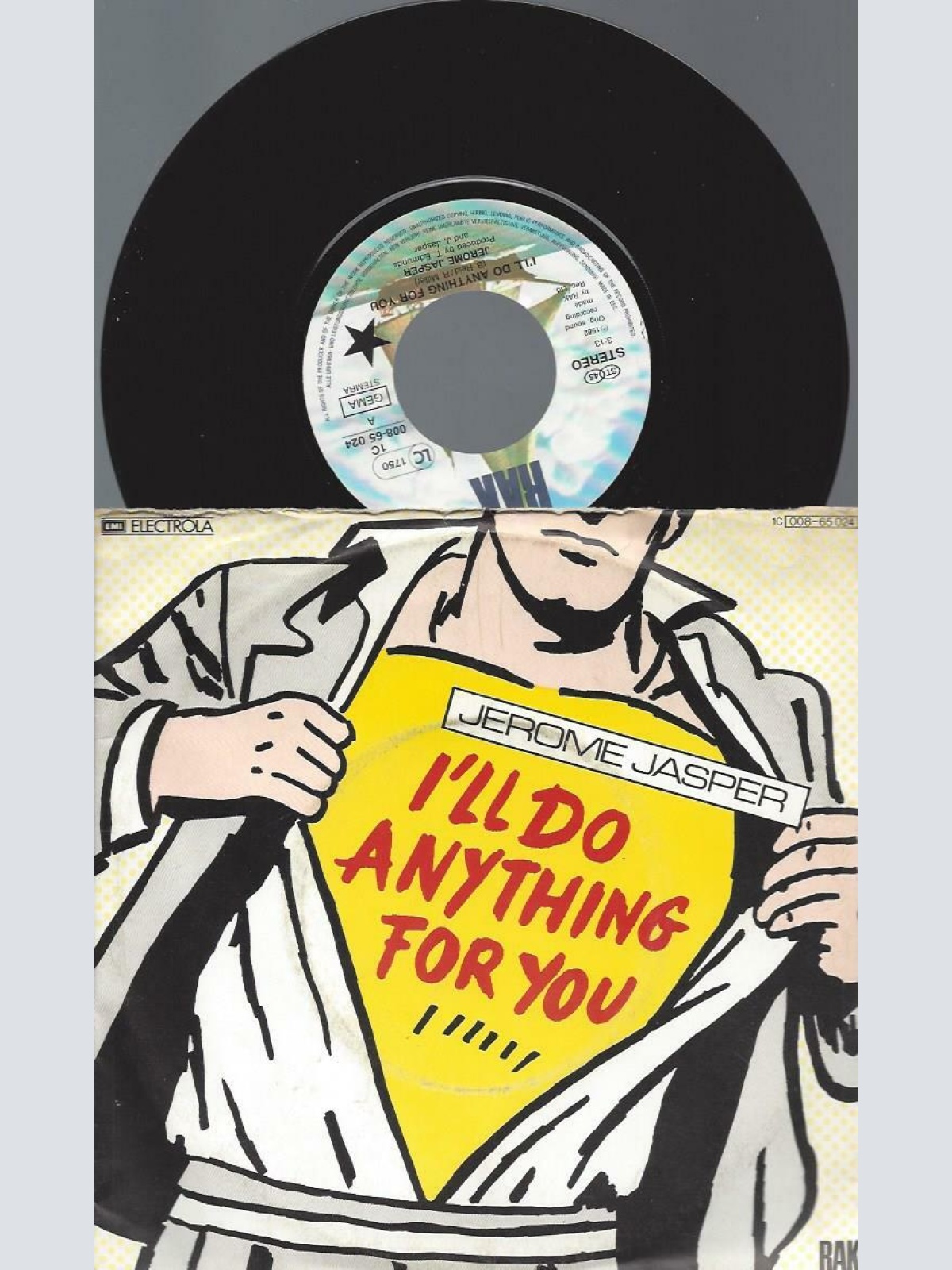 7"   Jerome Jasper  I'll Do Anything For You