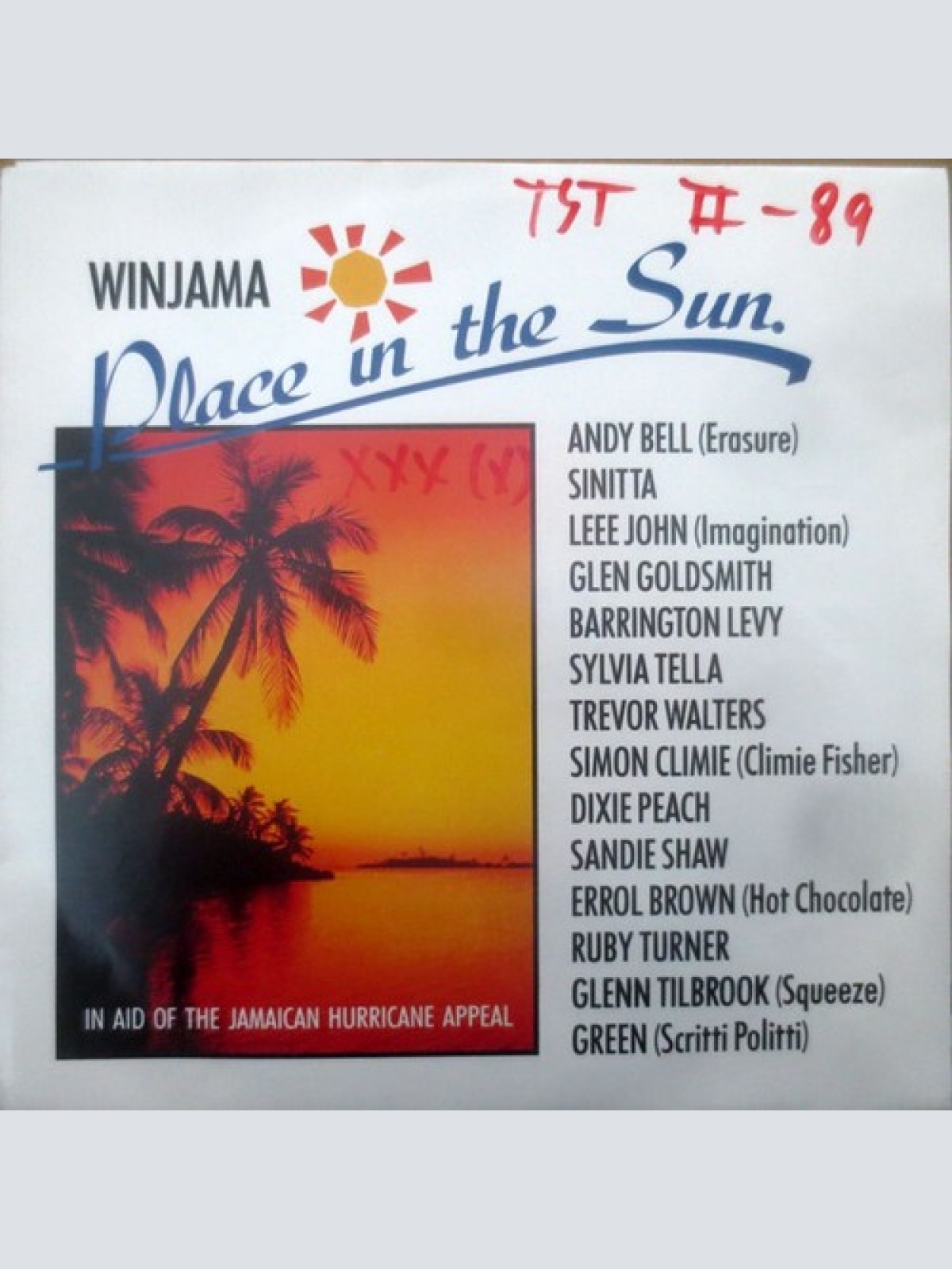 7", Single Winjama - Place In The Sun