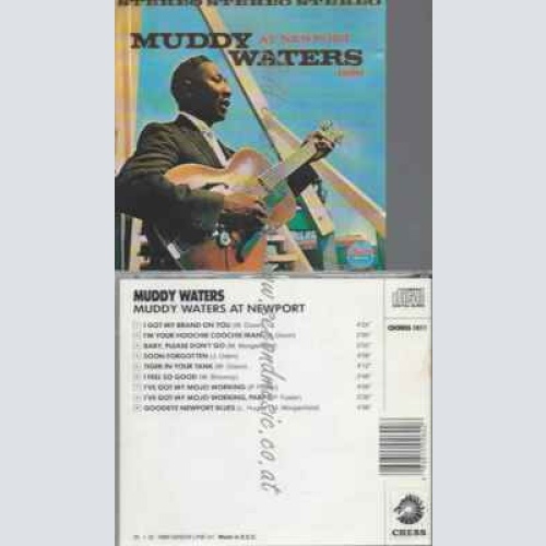 CD--Muddy Waters --AT NEWPORT