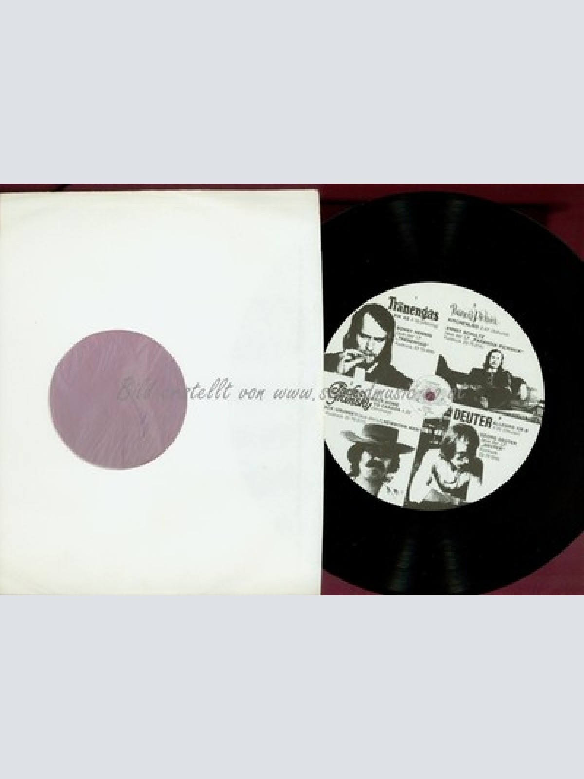 LP--KUCKUCK--SAMPLER-- JACK GRUNSKY-HANUMAN-IHRE KINDER-DEUTER-TRÄNENGAS-