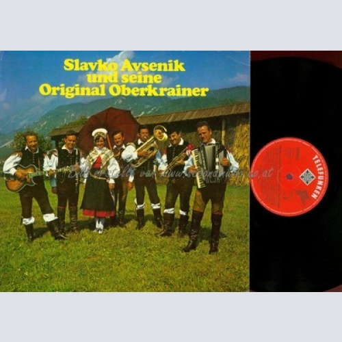 LP--SLAVKO AVSENIK UND SEINE ORIGINAL OBERKRAINER--TELEFUNKEN CLUB SONDERAUFLAGE