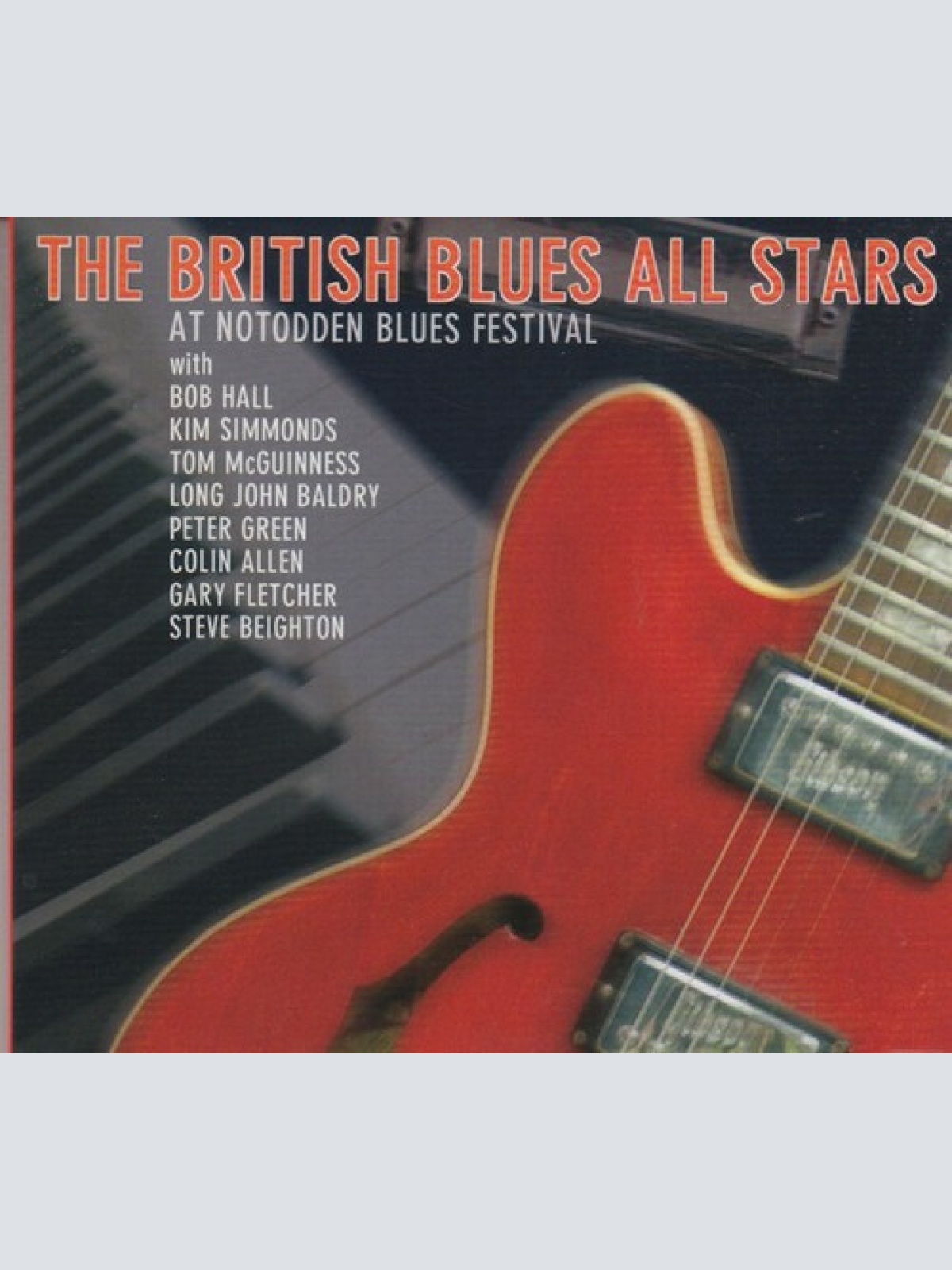 CD, Album British Blues All Stars - At Notodden Blues Festival