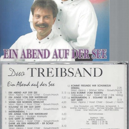 CD--DUO TREIBSAND EIN ABEND AUF DER SEE