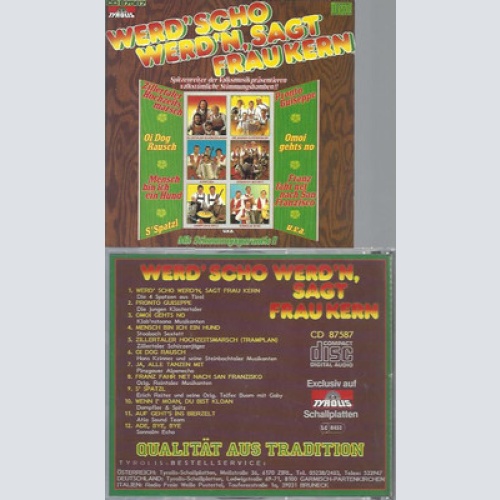 CD-WERD SCHO WERDN SAGT FRAU KERN