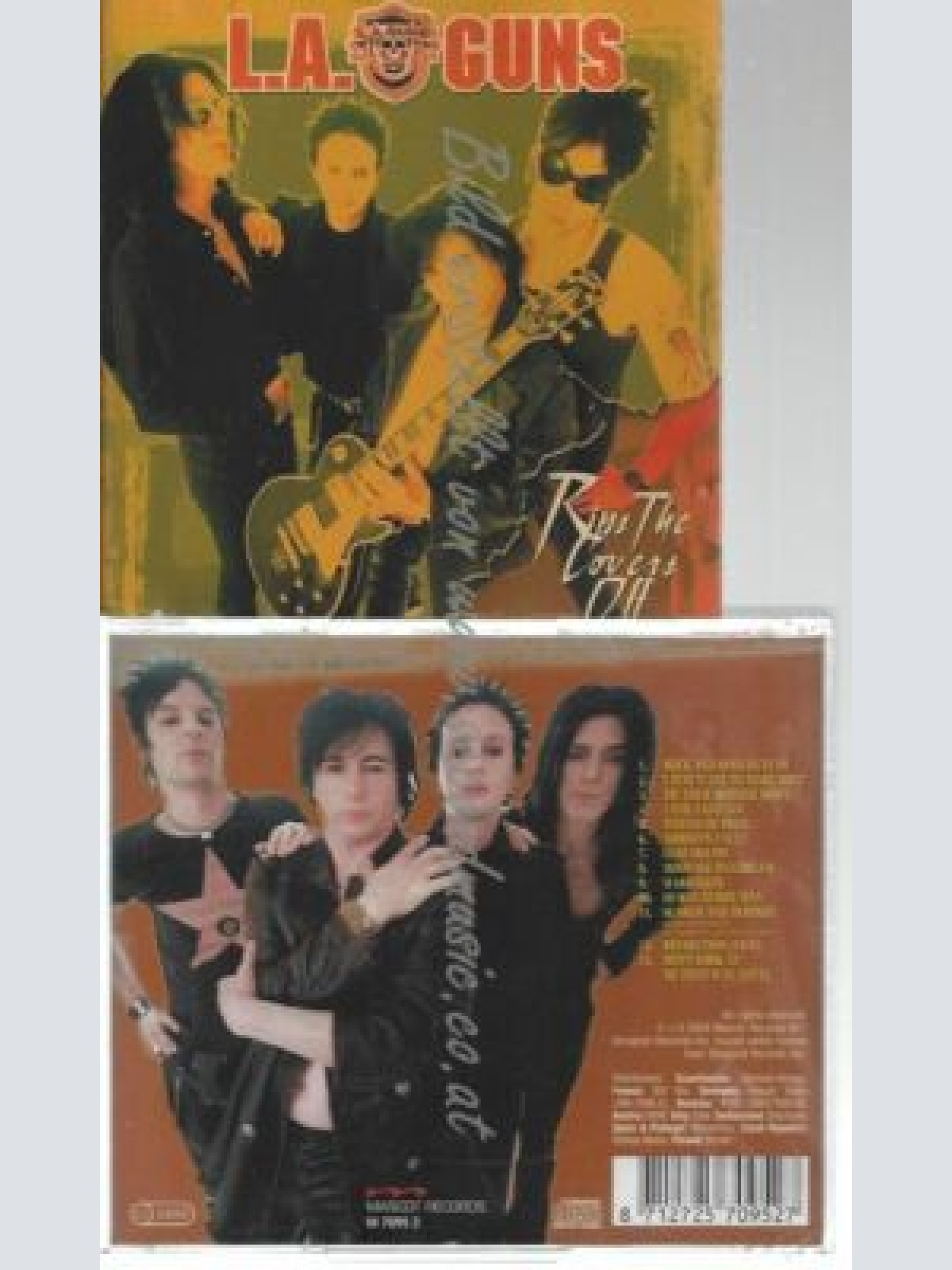 CD--L.A. GUNS--RIPS THE COVERS OFF