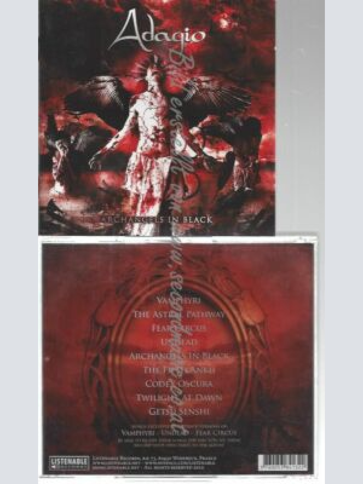 CD--ADAGIO | --ARCHANGELS IN BLACK