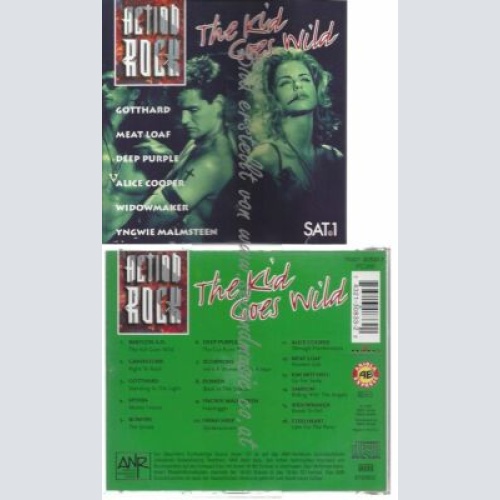 CD-- Various  Action Rock. The Kid Goes Wild
