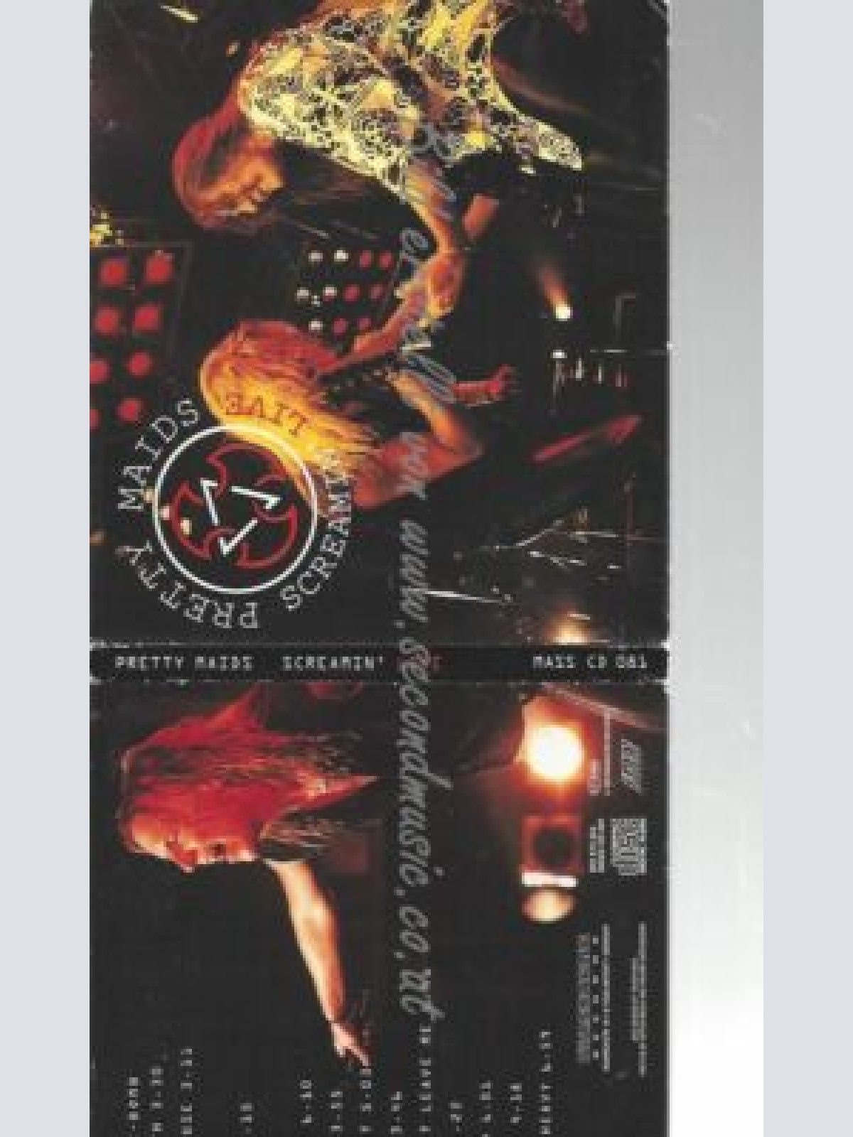 CD--PRETTY MAIDS | --SCREAMIN' LIVE