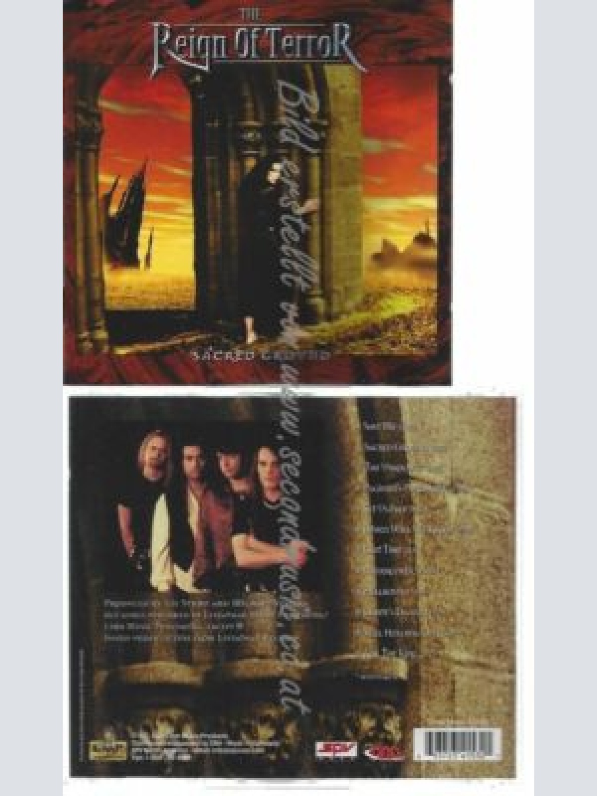 CD--THE REIGN OF TERROR--SACRED GROUND