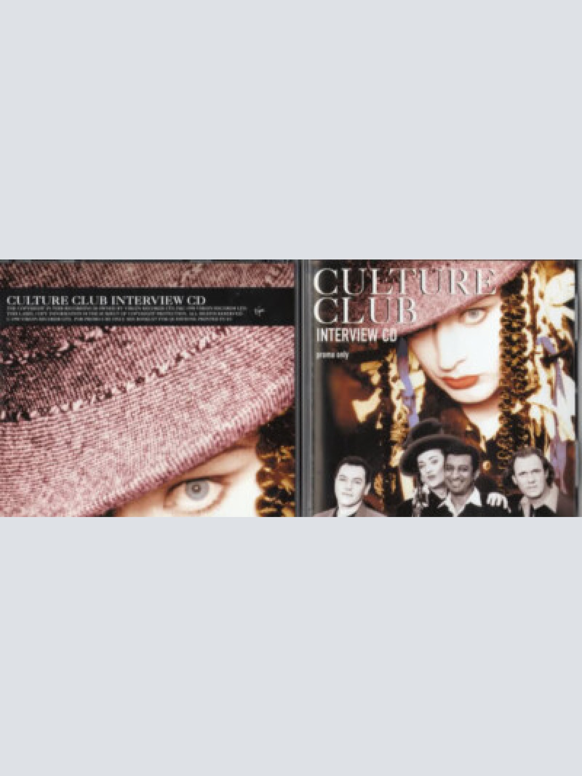 CD, Promo Culture Club - Interview CD