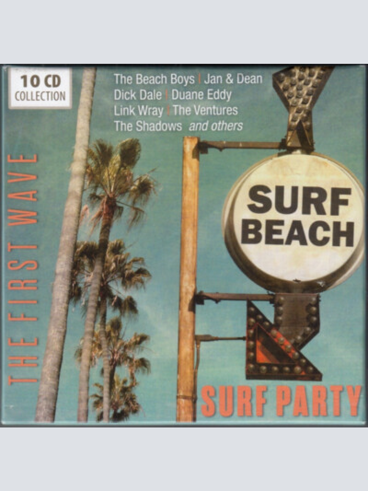 10xCD, Comp + Box Various - Surf Party - The First Wave