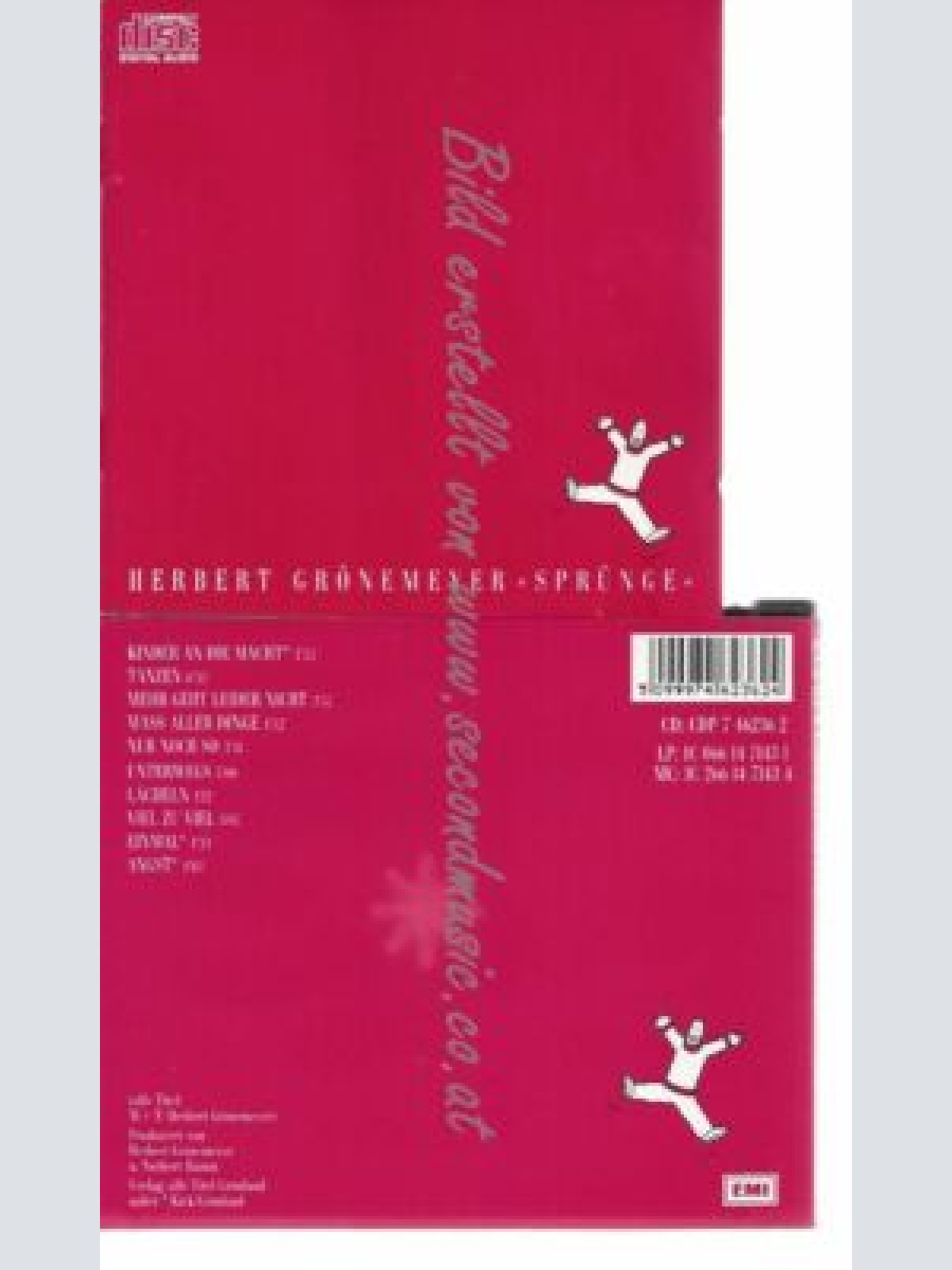 CD-- Herbert Grönemeyer  Sprünge