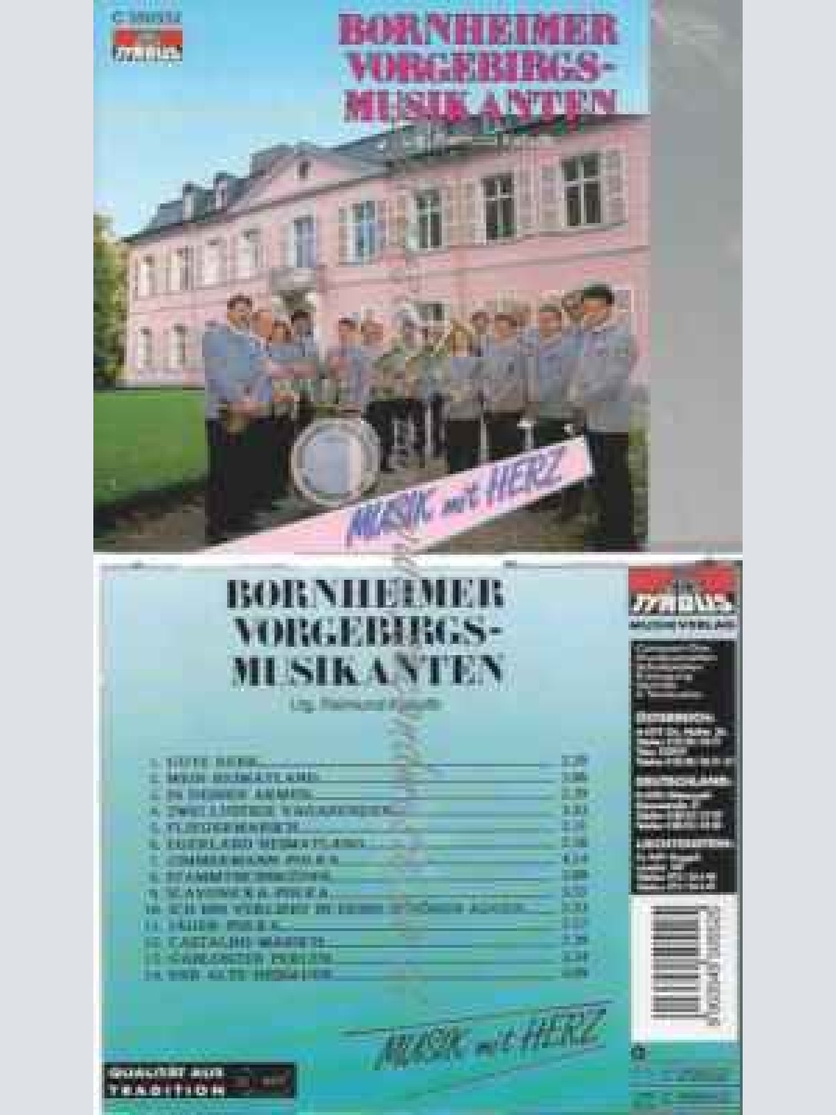 CD--BORNHEIMER VORGEBIRGS-MUSIKANTEN | --MUSIK MIT HERZ