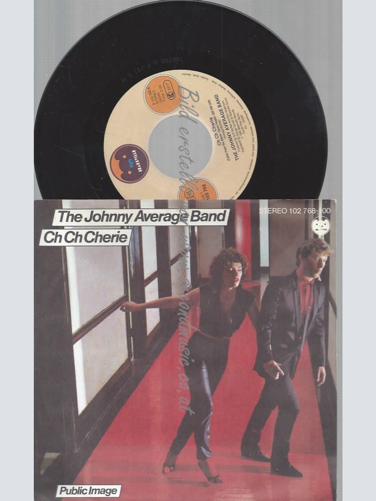 7" Johnny Average Band – Ch Ch Cherie