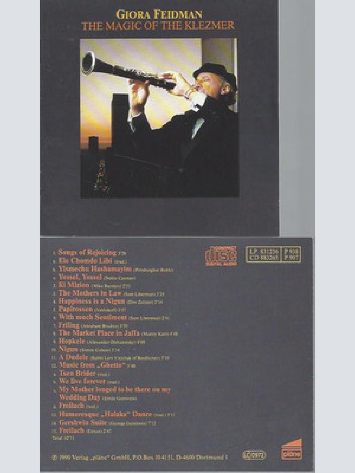 CD-- GIORA FEIDMAN--THE MAGIC OF THE KLEZMER