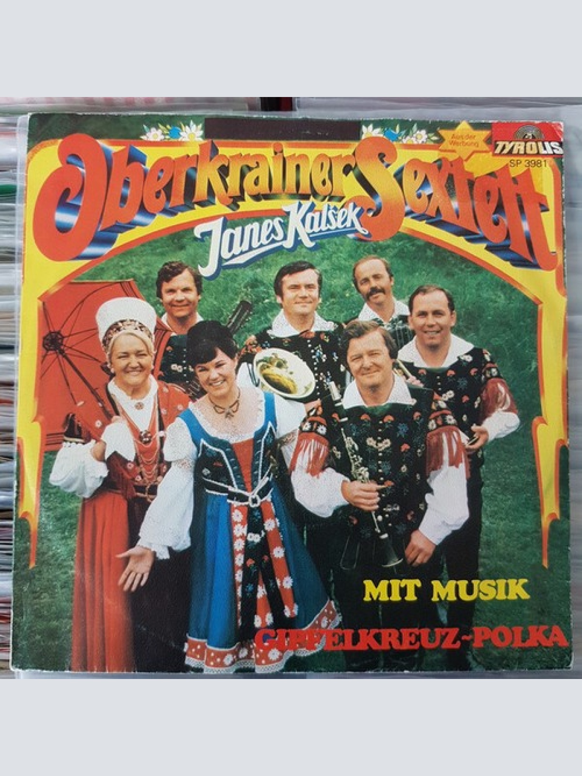 7" Oberkrainer Sextett Janes Kalšek* - Mit Musik