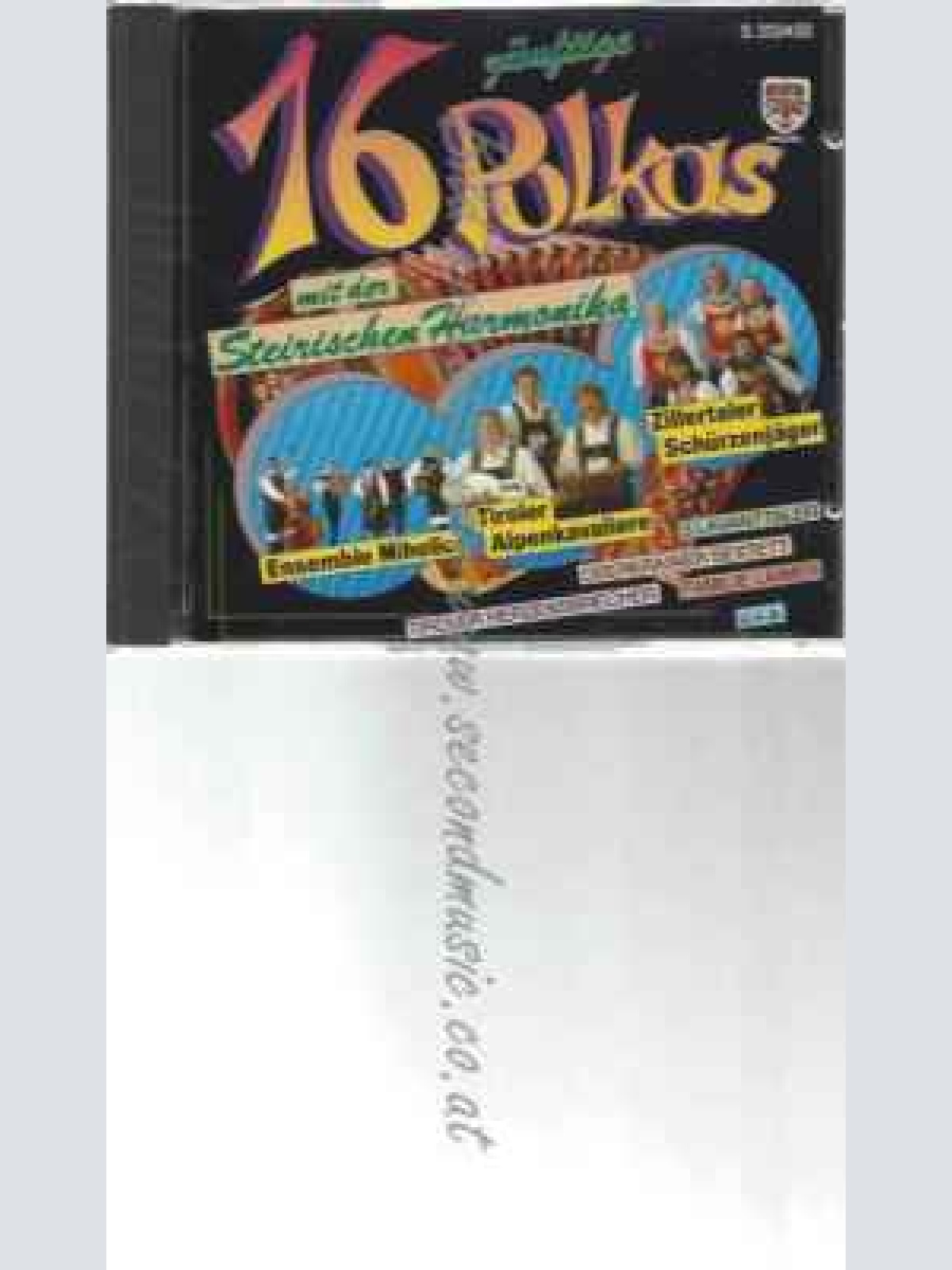 CD--VARIOUS | --16  ZÜNFTIGE POLKAS MIT STEIRISCHEN HARMONIKA