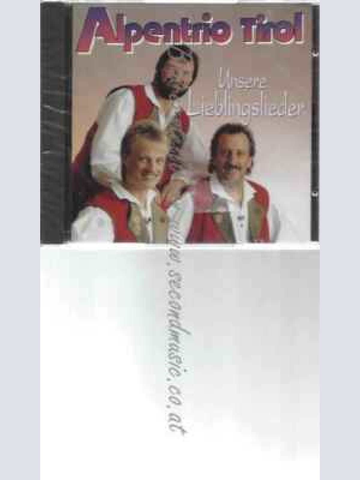 CD--ALPENTRIO TIROL--UNSERE LIEBLINGSLIEDER