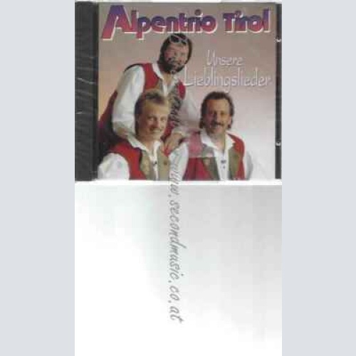 CD--ALPENTRIO TIROL--UNSERE LIEBLINGSLIEDER