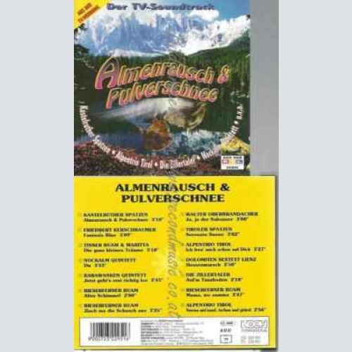 CD--VARIOUS | --ALMENRAUSCH & PULVERSCHNEE