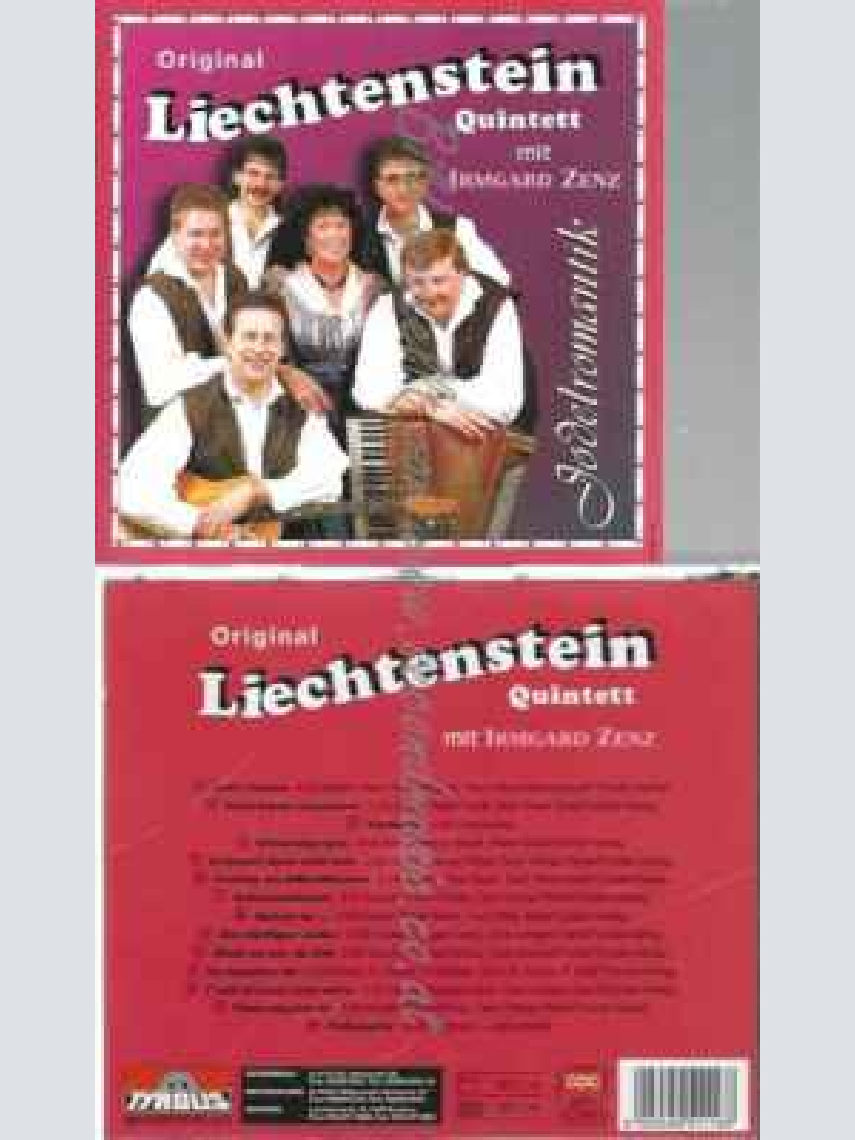 CD--LIECHTENSTEIN QUINTETT,ORIG. | --JODELROMANTIK