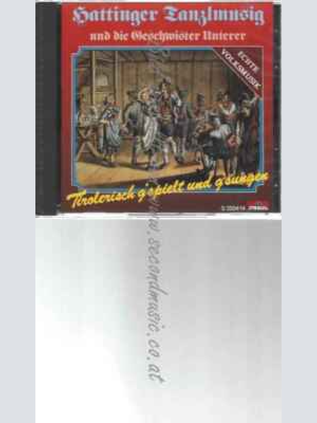 CD--HATTINGER TANZLMUSIG | --TIROLERISCH G'SPIELT UND G'SUN