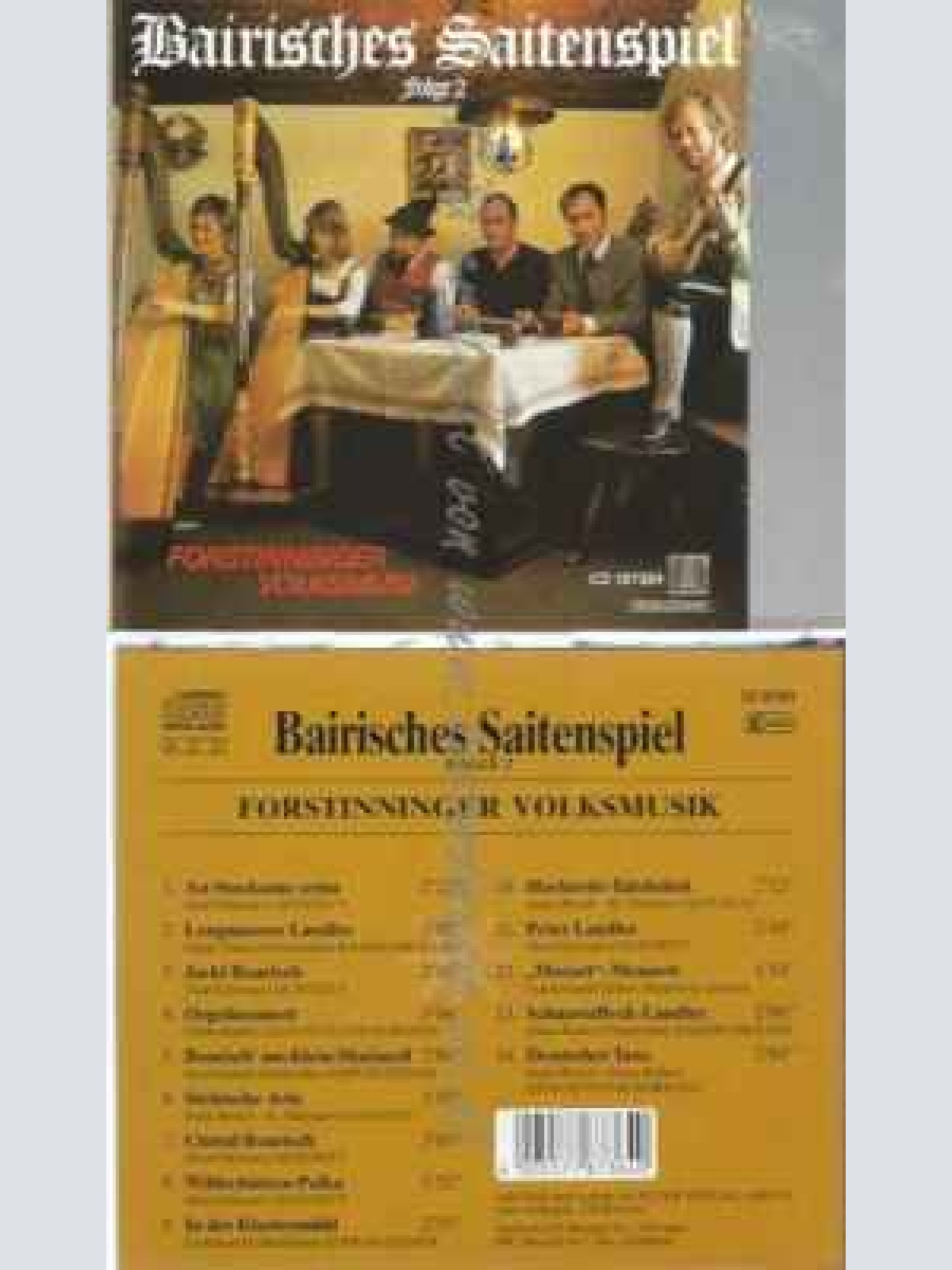 CD-- Forstinninger Volksmusik - Bairisches Saitenspiel Folge 2