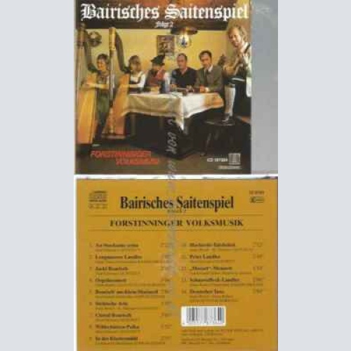 CD-- Forstinninger Volksmusik - Bairisches Saitenspiel Folge 2