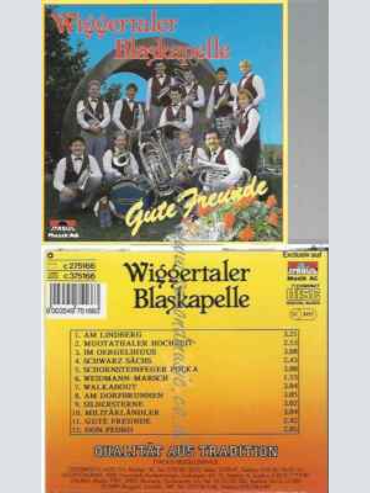 CD--WIGGERTALER BLASKAPELLE | --GUTE FREUNDE