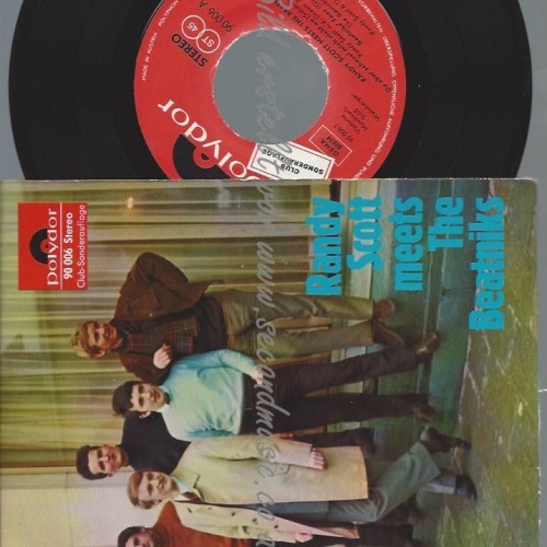 7"  Randy Scott Meets The Beatniks   – Randy Scott Meets The Beatniks //EP