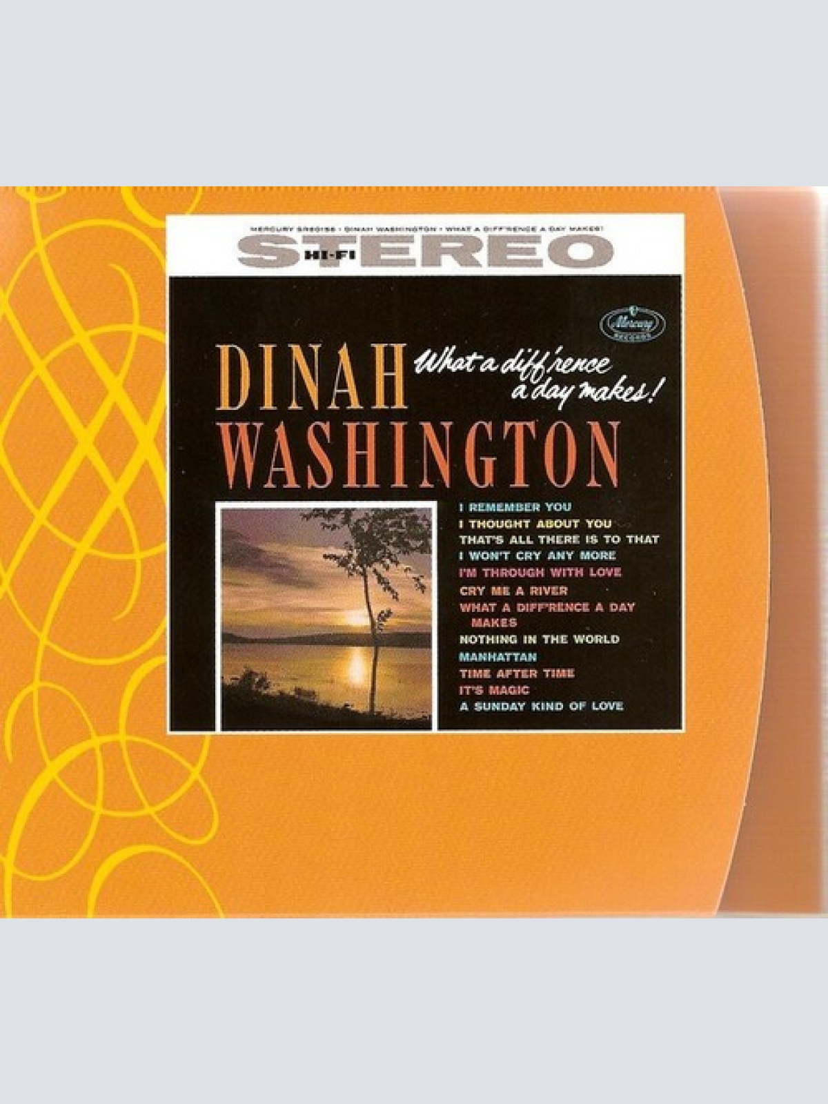 CD, Album, RE, Dig Dinah Washington - What A Diff'rence A Day Makes!