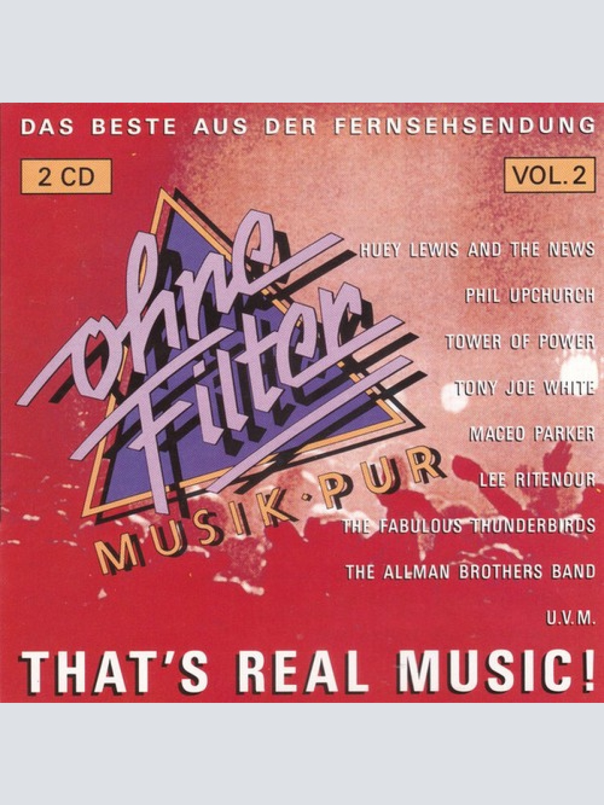 2xCD, Comp Various - Ohne Filter Vol. 2