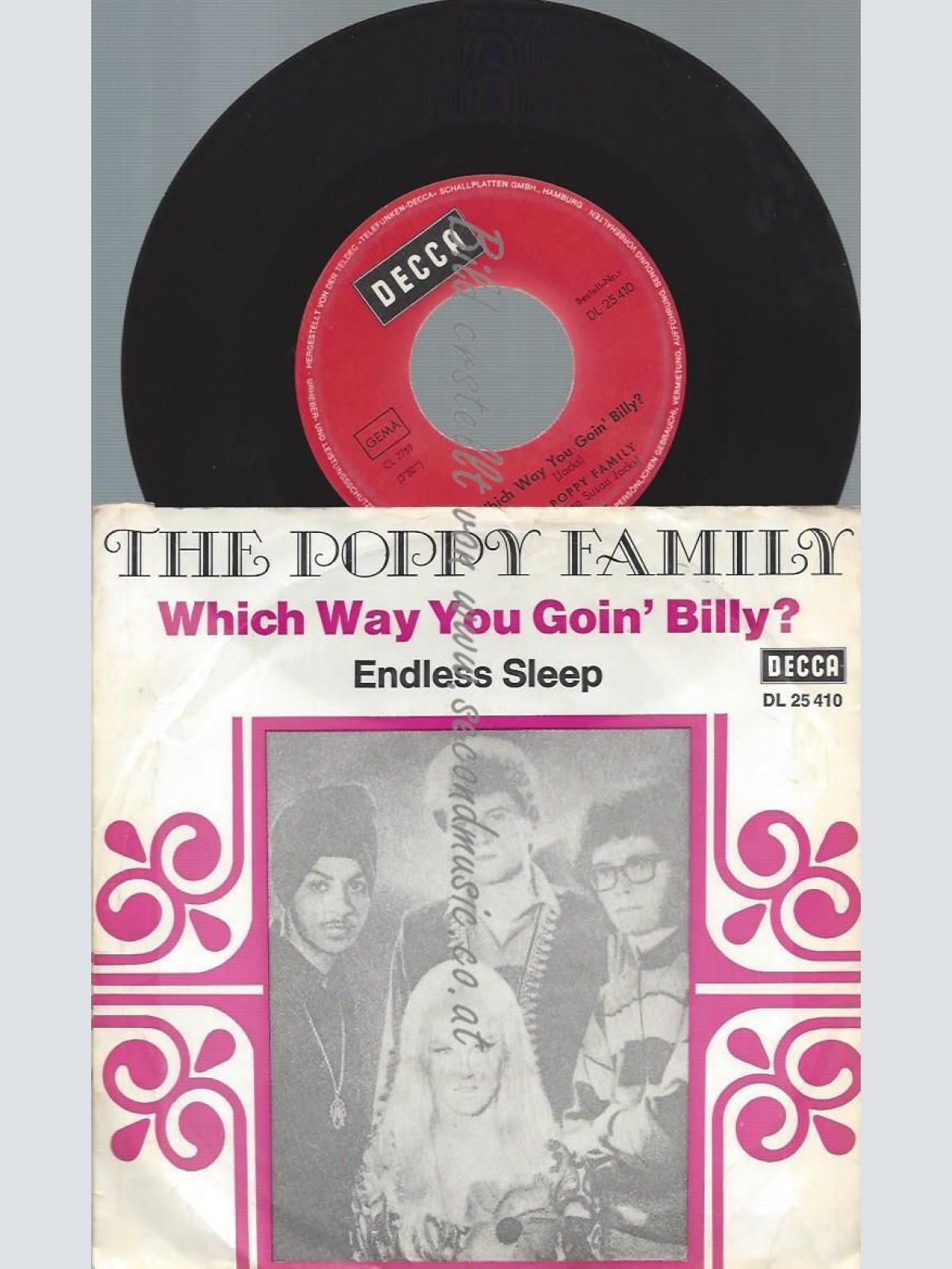 7"  The Poppy Family – Which Way You Goin' Billy