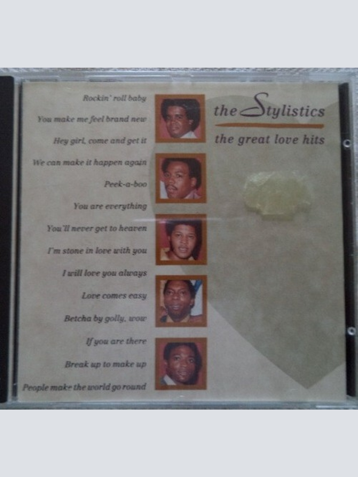 CD, Comp The Stylistics - The Great Love Hits
