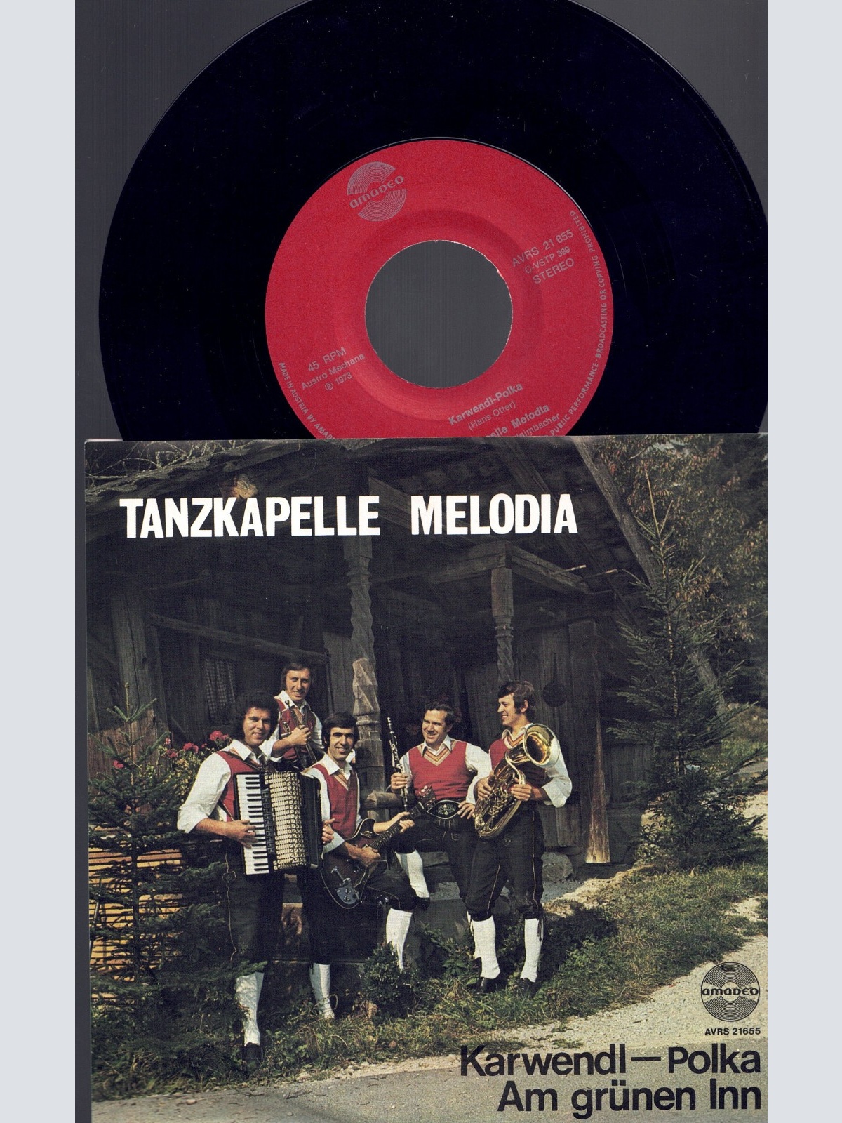 7" Tanzkapelle Melodia Karwendl Polka