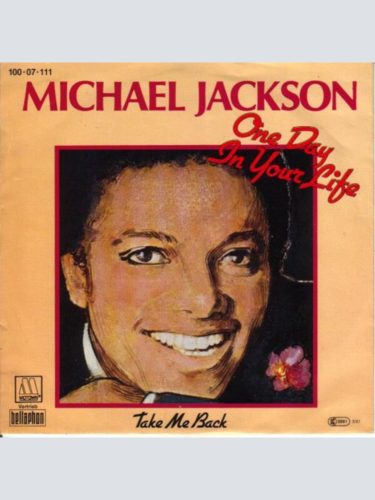 7", Single Michael Jackson - One Day In Your Life
