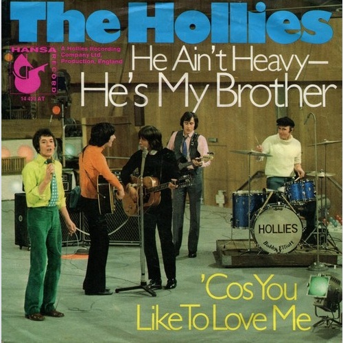 7", Single The Hollies - He Ain't Heavy - He's My Brother