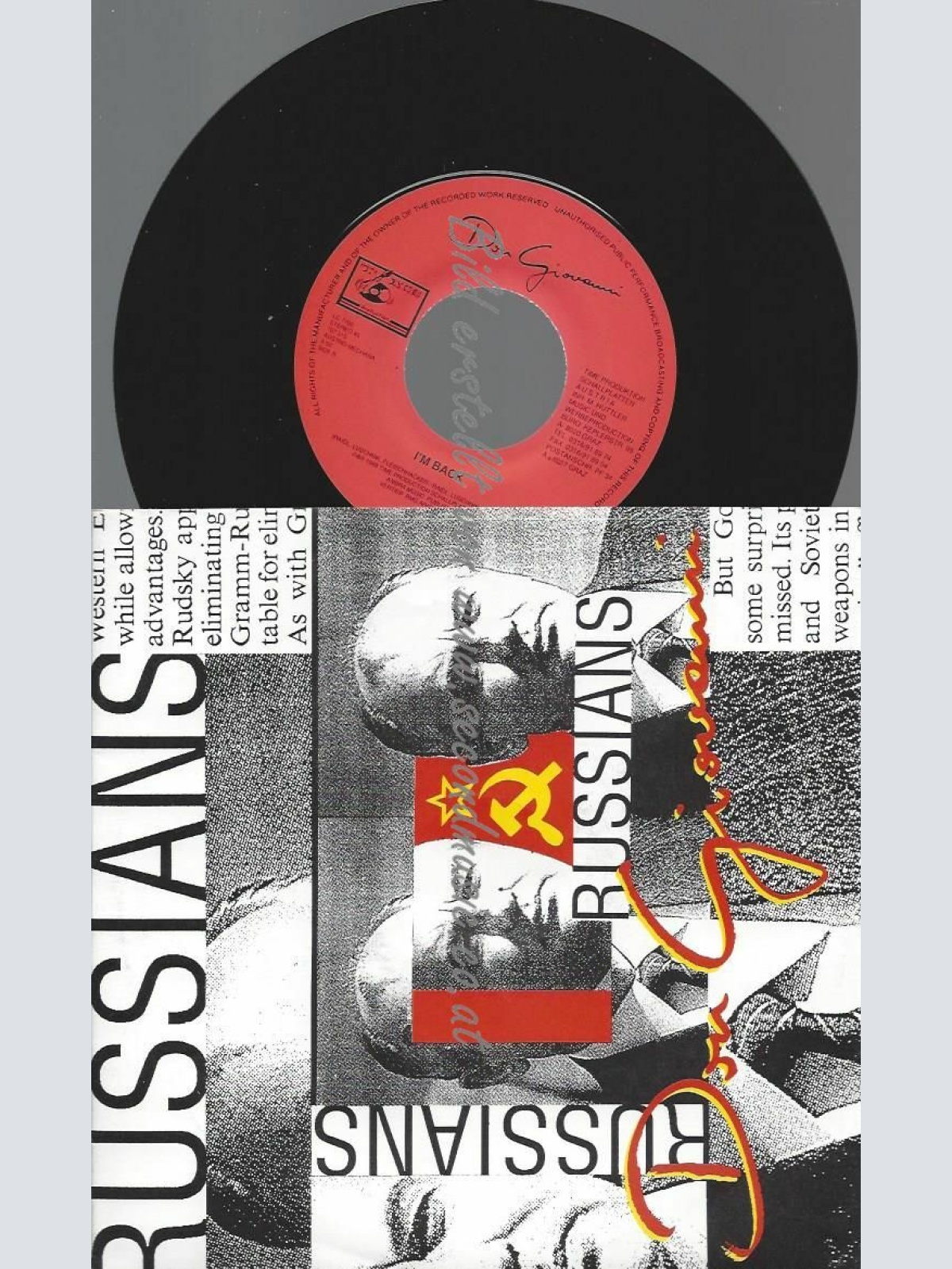 7" RUSSIANS DON GIOVANNI  // NM