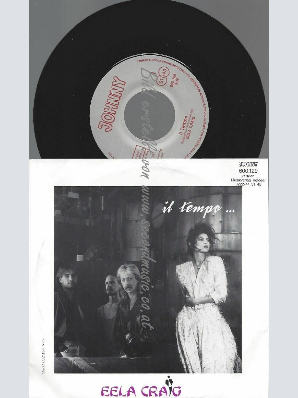 7" EELA CRAIG IL TEMPO  // NM