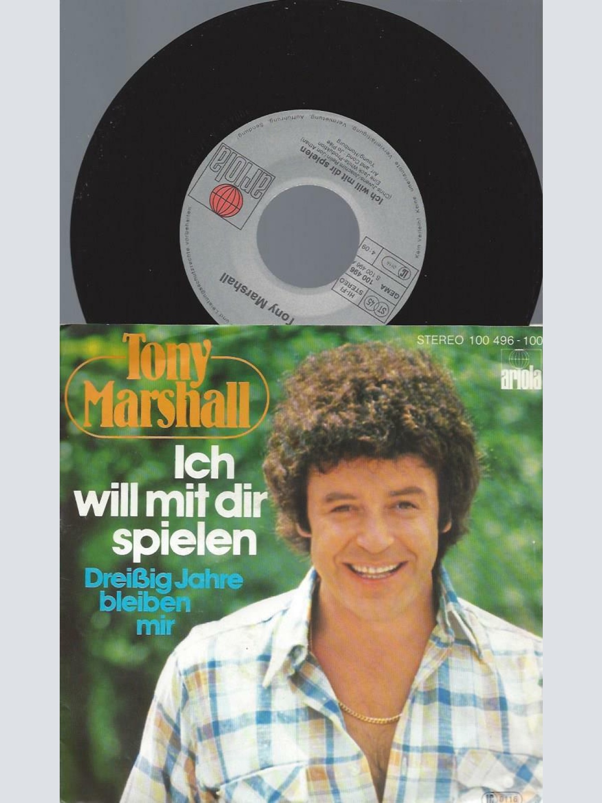7" Tony Marshall –  – Ich Will Mit Dir Spielen