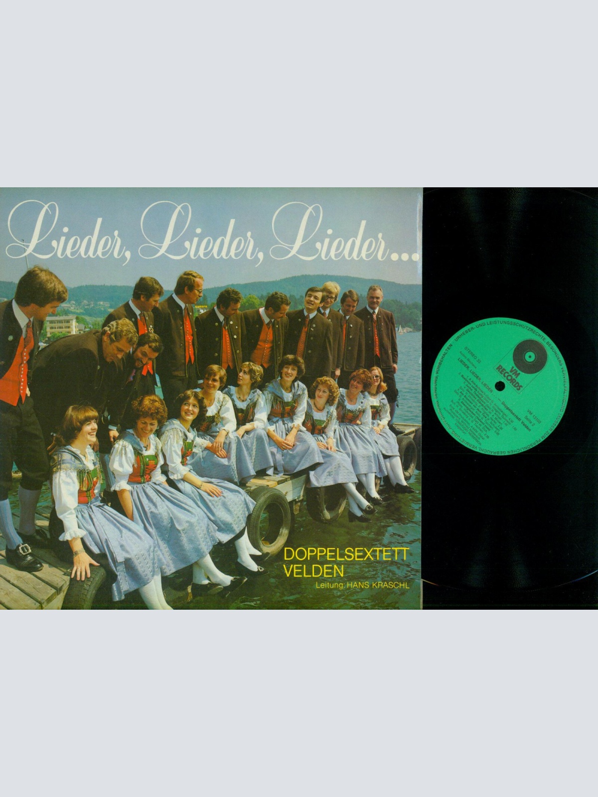 LP--Doppelsextett Velden – Lieder, Lieder, Lieder. / VM Records   //NM