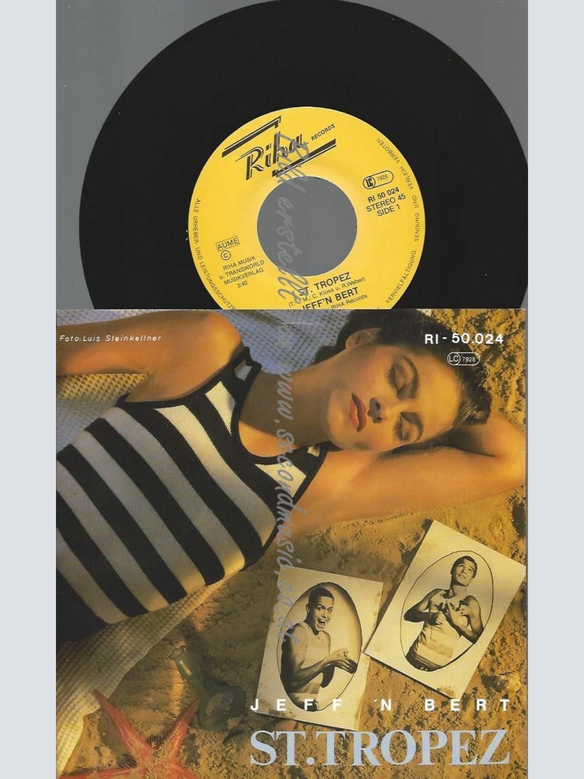 7" JEFF N BERT ST TROPEZ  // NM