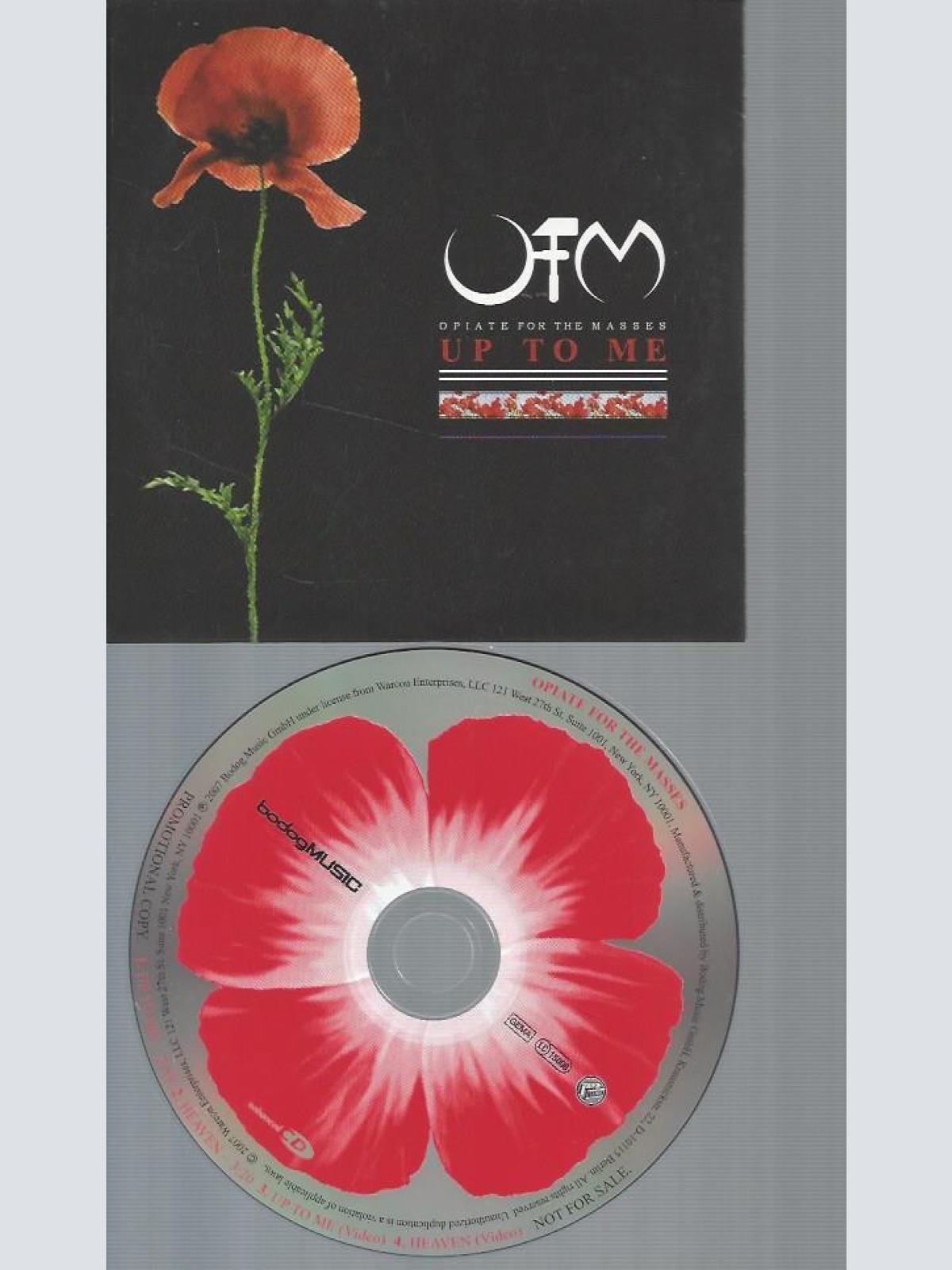 CD--OPIATE FOR THE MASSES UP TO ME  //   PROMO